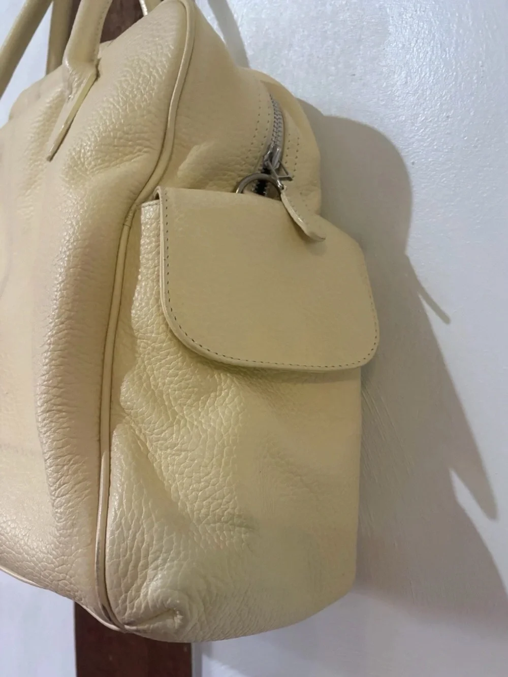 Latico cream yellow weekender Duffle